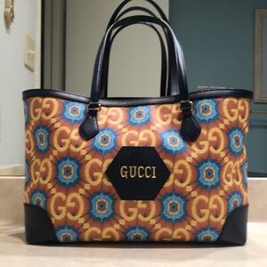 NEW🌟GUCCI Ophidia 100 Jumbo GG Tote